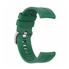Microsonic Huawei Watch Gt Runner Silicone Rapidbands Koyu Yeşil Kordon