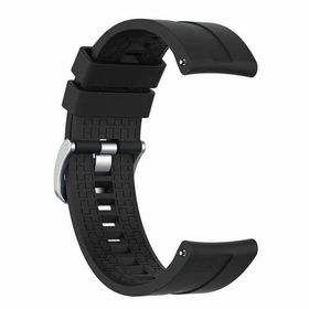 Microsonic Huawei Watch GT Sport Silicone Rapid Bands Siyah Kordon