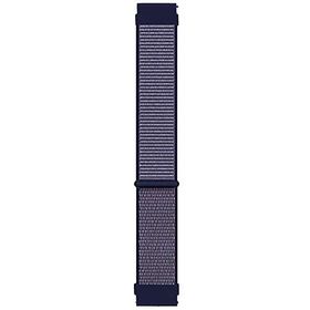Microsonic Huawei Watch GT2 46 mm Hasırlı Woven Sport Loop Mor Uyumlu Kordon