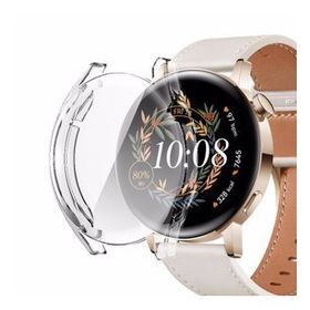 Microsonic Huawei Watch Gt3 42 mm 360 Full Round Soft Silicone Şeffaf Kılıf