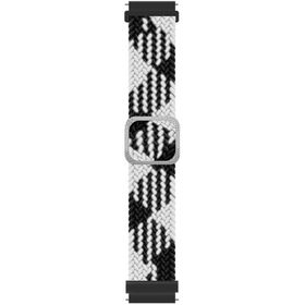 Microsonic Huawei Watch GT3 42 mm Braided Loop Band Renkli Hasırlı Kordon