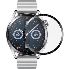 Microsonic Huawei Watch GT3 Siyah 46 mm Full Ekran Koruyucu