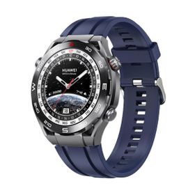 Microsonic Huawei Watch Ultimate Silicone Sport Band Lacivert Kordon
