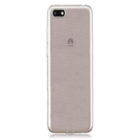 Microsonic Huawei Y5 2018 Transparent Soft Beyaz Kılıf