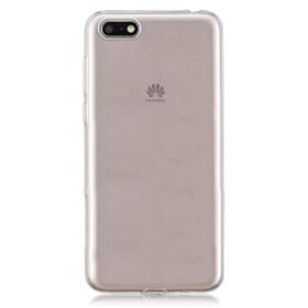Microsonic Huawei Y5 2018 Transparent Soft Beyaz Kılıf