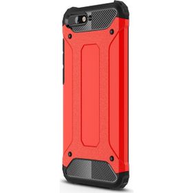 Microsonic Huawei Y6 2018 Rugged Armor Kırmızı Kılıf