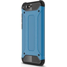 Microsonic Huawei Y6 2018 Rugged Armor Mavi Kılıf