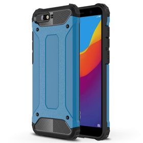 Microsonic Huawei Y6 2018 Rugged Armor Mavi Kılıf