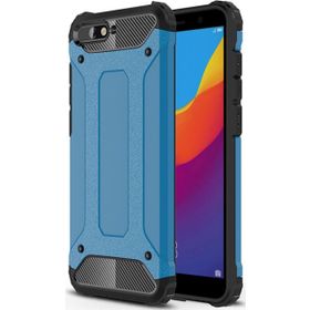 Microsonic Huawei Y6 2018 Rugged Armor Mavi Kılıf