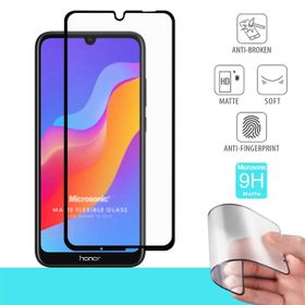 Microsonic Huawei Y6 2019 Seramik Matte Flexible Siyah Ekran Koruyucu