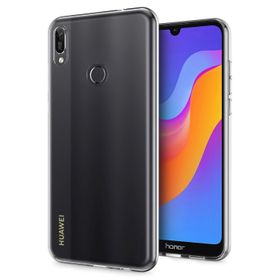 Microsonic Huawei Y6 2019 Transparent Soft Beyaz Kılıf