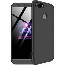 Microsonic Huawei Y7 2018 Double Dip 360 Protective Siyah Kılıf
