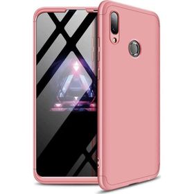 Microsonic Huawei Y7 Prime 2019 Double Dip 360 Protective Rose Gold Cep Telefonu Kılıfı