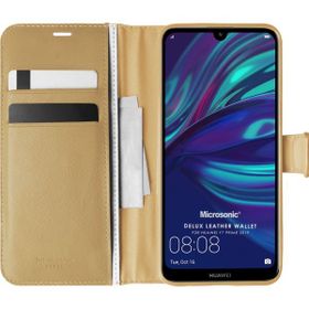Microsonic Huawei Y7 Prime 2019 Skyfall Transparent Clear Kırmızı Kılıf