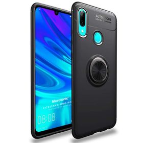 Microsonic Huawei Y7 Prime 2019 Skyfall Transparent Clear Kırmızı Kılıf