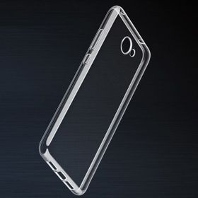 Microsonic Huawei Y7 Transparent Soft Beyaz Kılıf