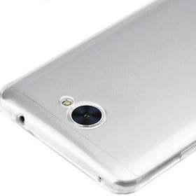 Microsonic Huawei Y7 Transparent Soft Beyaz Kılıf