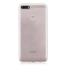 Microsonic Huawei Y7 Transparent Soft Beyaz Kılıf
