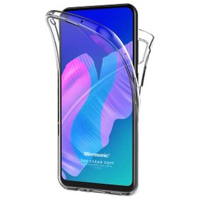 Microsonic Huawei Y7P 6 Tarafı Tam Full Koruma 360 Clear Soft Şeffaf Cep Telefonu Kılıfı