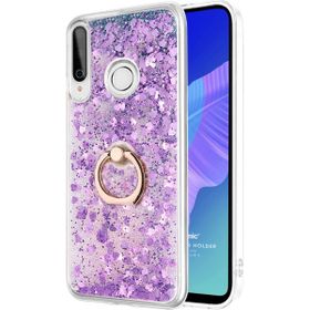 Microsonic Huawei Y7P Glitter Liquid Holder Mor Cep Telefonu Kılıfı