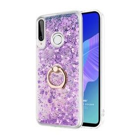 Microsonic Huawei Y7P Glitter Liquid Holder Mor Cep Telefonu Kılıfı