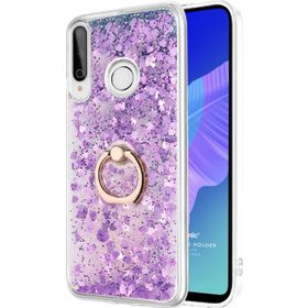 Microsonic Huawei Y7P Glitter Liquid Holder Mor Cep Telefonu Kılıfı