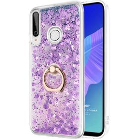 Microsonic Huawei Y7P Glitter Liquid Holder Mor Cep Telefonu Kılıfı