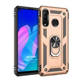 Microsonic Huawei Y7P Military Ring Holder Gold Cep Telefonu Kılıfı
