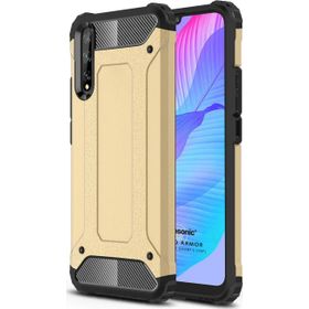 Microsonic Huawei Y8P Rugged Armor Gold Cep Telefonu Kılıfı
