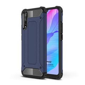Microsonic Huawei Y8P Rugged Armor Lacivert Cep Telefonu Kılıfı