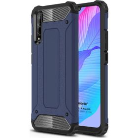 Microsonic Huawei Y8P Rugged Armor Lacivert Cep Telefonu Kılıfı