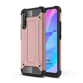 Microsonic Huawei Y8P Rugged Armor Rose Gold Cep Telefonu Kılıfı