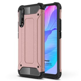 Microsonic Huawei Y8P Rugged Armor Rose Gold Cep Telefonu Kılıfı