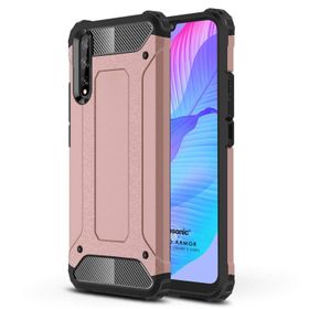 Microsonic Huawei Y8P Rugged Armor Rose Gold Cep Telefonu Kılıfı