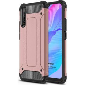 Microsonic Huawei Y8P Rugged Armor Rose Gold Cep Telefonu Kılıfı