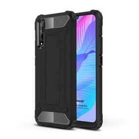 Microsonic Huawei Y8P Rugged Armor Siyah Cep Telefonu Kılıfı