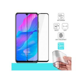 Microsonic Huawei Y8P Seramik Matte Flexible Siyah Ekran Koruyucu