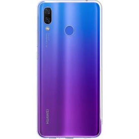 Microsonic Huawei Y9 2019 Transparent Soft Beyaz Kılıf