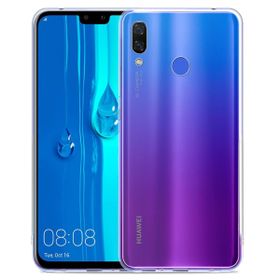 Microsonic Huawei Y9 2019 Transparent Soft Beyaz Kılıf