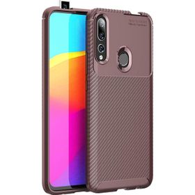 Microsonic Huawei Y9 Prime 2019 Legion Series Kahverengi Cep Telefonu Kılıfı