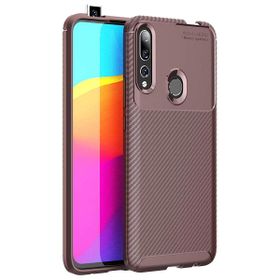 Microsonic Huawei Y9 Prime 2019 Legion Series Kahverengi Cep Telefonu Kılıfı