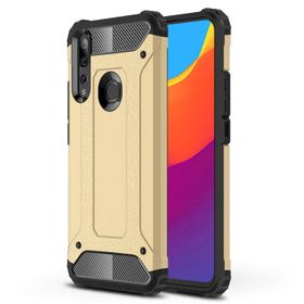 Microsonic Huawei Y9 Prime 2019 Rugged Armor Gold Cep Telefonu Kılıfı