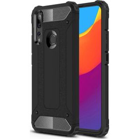 Microsonic Huawei Y9 Prime 2019 Rugged Armor Siyah Cep Telefonu Kılıfı