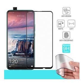 Microsonic Huawei Y9 Prime 2019 Seramik Matte Flexible Siyah Ekran Koruyucu