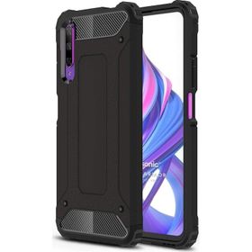 Microsonic Huawei Y9S Rugged Armor Siyah Kılıf