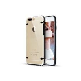 Microsonic Hybrid Transparant İphone 8 Plus Siyah Cep Telefonu Kılıfı