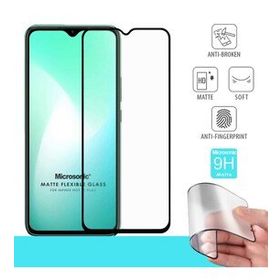 Microsonic Infinix Hot 11 Play Seramik Matte Flexible Siyah Ekran Koruyucu