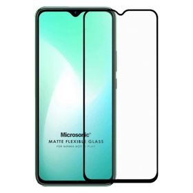 Microsonic Infinix Hot 11 Play Seramik Matte Flexible Siyah Ekran Koruyucu