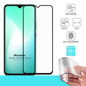 Microsonic Infinix Hot 11 Play Seramik Matte Flexible Siyah Ekran Koruyucu