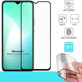 Microsonic Infinix Hot 11 Play Seramik Matte Flexible Siyah Ekran Koruyucu